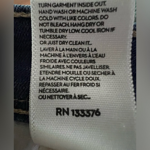 MOTHER JEANS The Curfew Flare Jeans in Blue Skies And Promises Women’s Size 28 - Picture 7 of 11